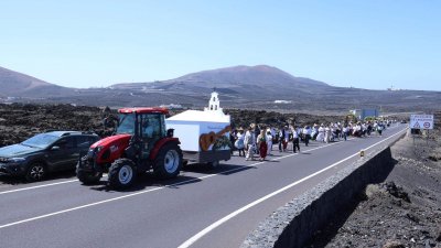 Romería en honor a la Virgen de Los Dolores.