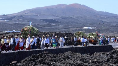 Romería en honor a la Virgen de Los Dolores.
