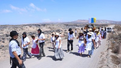 Romería en honor a la Virgen de Los Dolores.