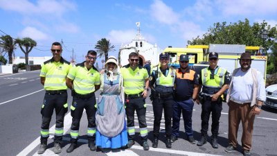 Romería en honor a la Virgen de Los Dolores.