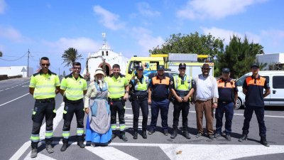Romería en honor a la Virgen de Los Dolores.
