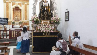 Romería en honor a la Virgen de Los Dolores. Fotos: Juan Mateos
