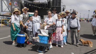 Romería en honor a la Virgen de Los Dolores. Fotos: Juan Mateos