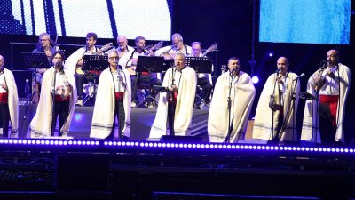 Concierto de Los Sabandeños, Olga Cerpa y Mestisay. Fotos: La Voz.