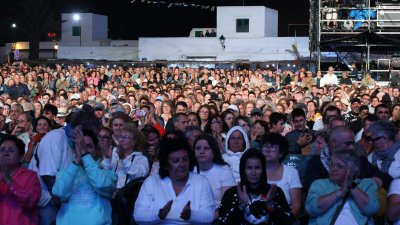 Concierto de Los Sabandeños, Olga Cerpa y Mestisay. Fotos: La Voz.