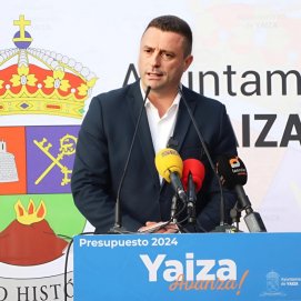 Óscar Noda, alcalde de Yaiza