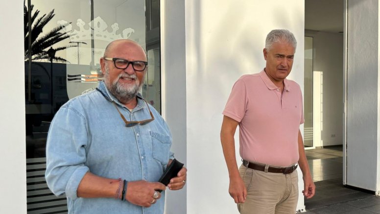 Nicolás Saavedra y José Juan Cruz Saavedra