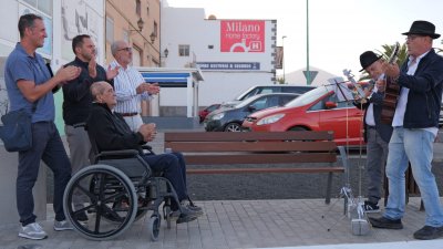 Plazoleta 'Óscar Torres' en Arrecife 