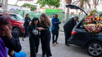 Funeral de Yeray Sánchez. Foto: Juan Mateos