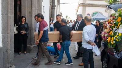 Funeral de Yeray Sánchez. Foto: Juan Mateos