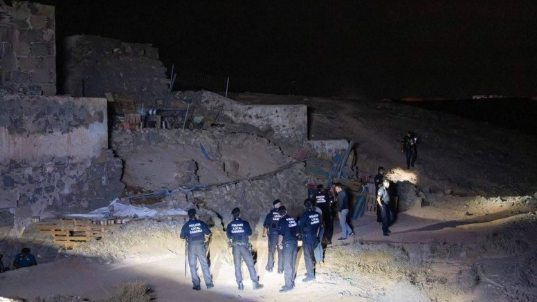 La policía intensifica la vigilancia en las antiguas salinas de Porto Naos