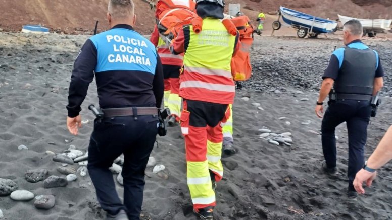 Persona trasladada por un esquince en El Golfo