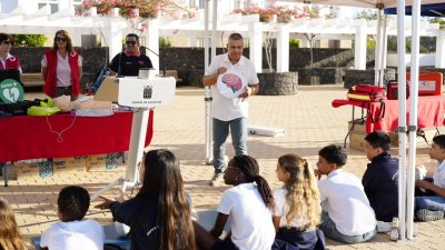 Emergencias de Lanzarote conmemora el Día Europeo del Paro Cardíaco