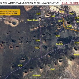 Cortes y desvíos de carreteras el día de Los Dolores