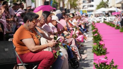 El Reducto acoge una pasarela para apoyar a las personas pacientes de cáncer