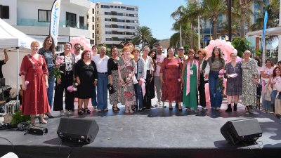 El Reducto acoge una pasarela para apoyar a las personas pacientes de cáncer