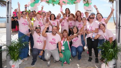 El Reducto acoge una pasarela para apoyar a las personas pacientes de cáncer