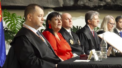 Jura de nuevos letrados y medallas del Colegio de Abogacía de Lanzarote (Fotos: Juan Mateos)