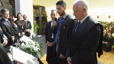 Jura de nuevos letrados y medallas del Colegio de Abogacía de Lanzarote (Fotos: Juan Mateos)