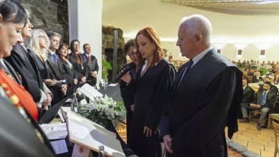 Jura de nuevos letrados y medallas del Colegio de Abogacía de Lanzarote (Fotos: Juan Mateos)