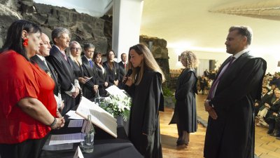 Jura de nuevos letrados y medallas del Colegio de Abogacía de Lanzarote (Fotos: Juan Mateos)