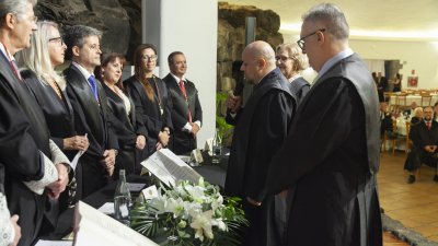 Jura de nuevos letrados y medallas del Colegio de Abogacía de Lanzarote (Fotos: Juan Mateos)