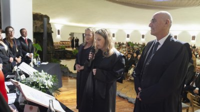 Jura de nuevos letrados y medallas del Colegio de Abogacía de Lanzarote (Fotos: Juan Mateos)