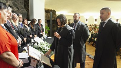 Jura de nuevos letrados y medallas del Colegio de Abogacía de Lanzarote (Fotos: Juan Mateos)