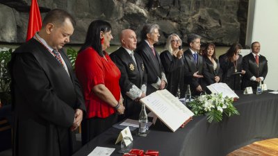 Jura de nuevos letrados y medallas del Colegio de Abogacía de Lanzarote (Fotos: Juan Mateos)