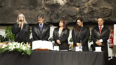 Jura de nuevos letrados y medallas del Colegio de Abogacía de Lanzarote (Fotos: Juan Mateos)