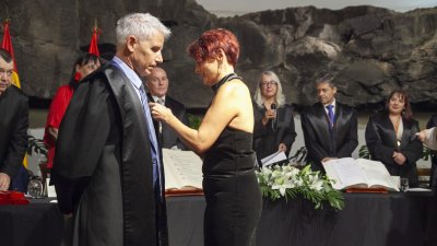 Jura de nuevos letrados y medallas del Colegio de Abogacía de Lanzarote (Fotos: Juan Mateos)