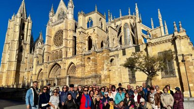 Viaje a León de los mayores de Teguise