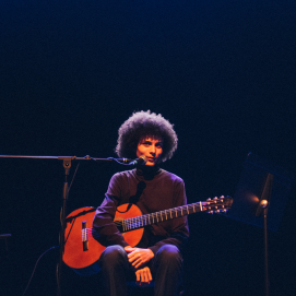El cantante Will Sant en una de sus actuaciones