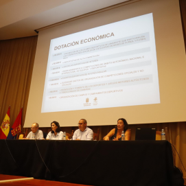 Acto de presentación de las ayudas