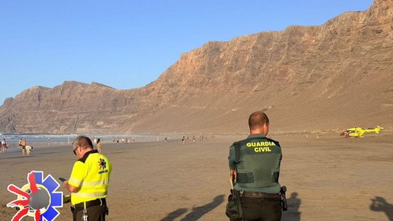 Un hombre fallece ahogado en la zona de El Papelillo, en Famara