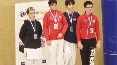 El Club Kárate Poliarrecife en el Campeonato de Adeje