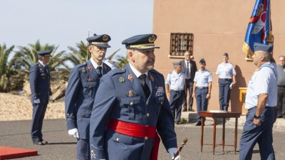 Toma de posesión del comandante Tanausú Guglieri. Fotos: Juan Mateos.