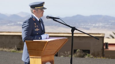 Toma de posesión del comandante Tanausú Guglieri. Fotos: Juan Mateos.
