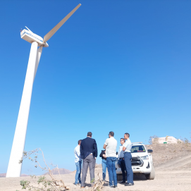 Parque Eólico en Montaña Mina