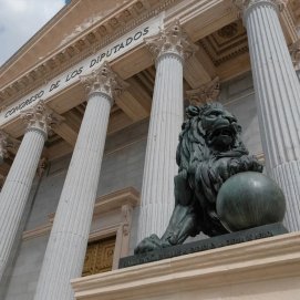 Fachada del Congreso de Los Diputados