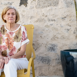La escritora Cecilia Domínguez