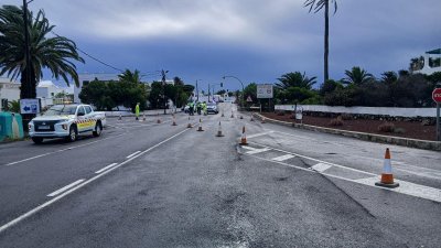 Incidentes por la borrasca 'Claudia', 2025