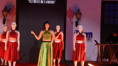 Homenaje al Rancho de Pascua de Teguise y a Los Diabletes. Foto: La Voz