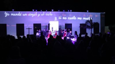 Homenaje al Rancho de Pascua de Teguise y a Los Diabletes. Foto: La Voz