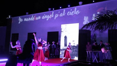 Homenaje al Rancho de Pascua de Teguise y a Los Diabletes. Foto: La Voz
