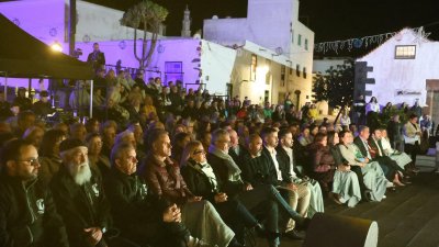 Homenaje al Rancho de Pascua de Teguise y a Los Diabletes. Foto: La Voz