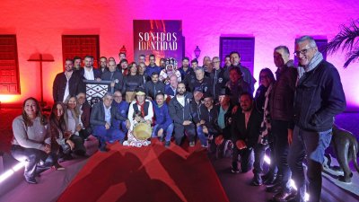 Homenaje al Rancho de Pascua de Teguise y a Los Diabletes. Foto: La Voz