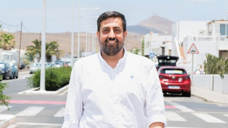 David Rocío, portavoz de CC en San Bartolomé