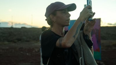 Desidia y Ars Magna dedican un taller de murales a la Asociación Tinguafaya