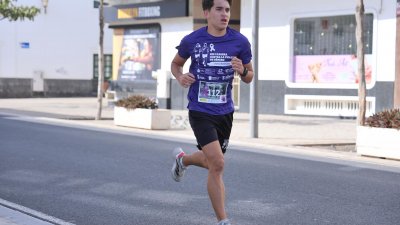 XIII Carrera Contra la Violencia de Género en Arrecife. Foto: La Voz
